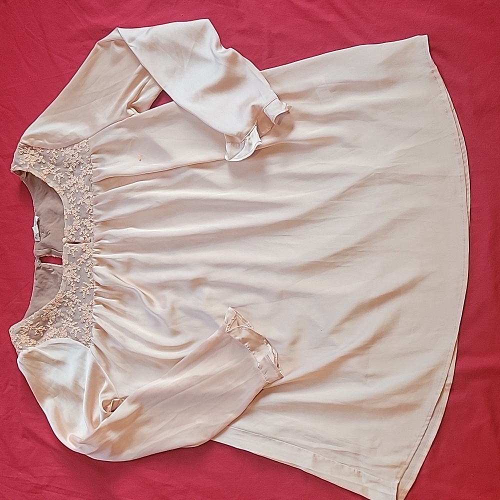 EUC For Love & Lemons Skivvies Blouse price firm